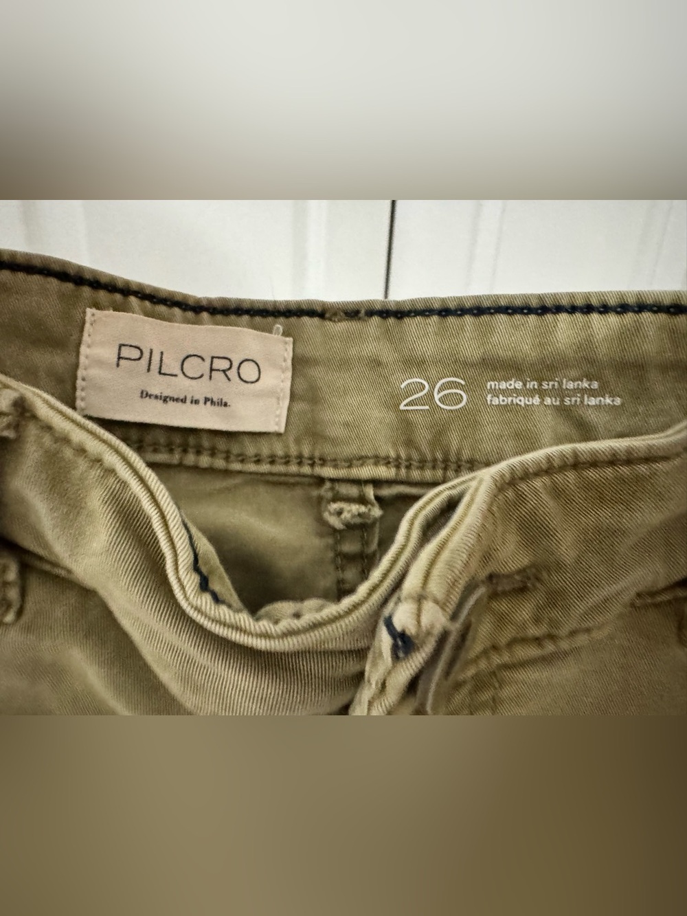 Pilcro Crop Wide Leg Pant 26 - Picture 4 of 5